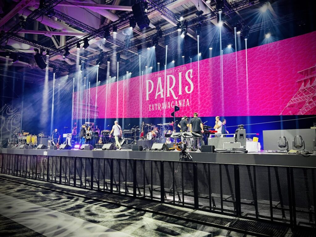 Summer Party L'oréal backline