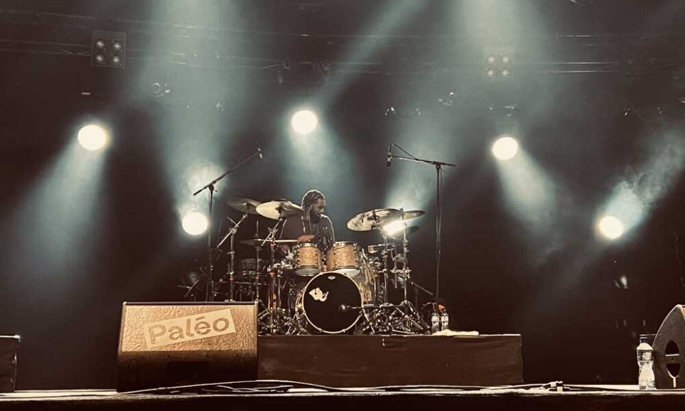 Paleo 2023, scène avec batterie BBS BACKLINE