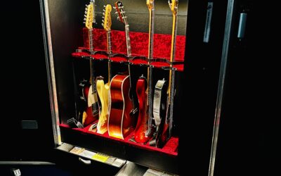 Flight case 6 guitares et basses